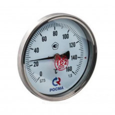 Термометр биметалл БТ-41.211 160С Дк80 L=100 G1/2
