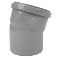 Отвод PP-H сер б/н Дн50х15гр в/к BASE VALFEX 20112050 Отвод PP-H сер б/н Дн50х15гр в/к BASE VALFEX 20112050