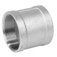 Муфта нерж SS304 Ду15 (1/2 Муфта нерж SS304 Ду15 (1/2
