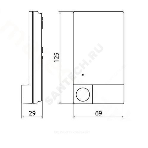 Модуль wi-fi Icon на моб прилож Icon App Danfoss 088U1101