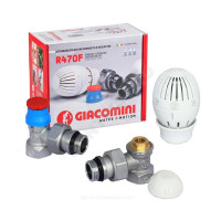 Комплект терм бок/п гп R401TG Ду15 Ру10 угл R14TG+R470 двухтр Giacomini R470FX003 Комплект терм бок/п гп R401TG Ду15 Ру10 угл R14TG+R470 двухтр Giacomini R470FX003