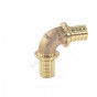 Угольник PE-X бр аксиал Дн16х90гр PLATINUM RX Rehau 13777011001