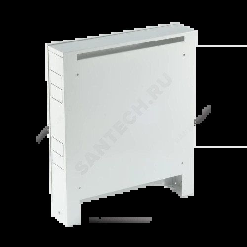 Шкаф коллект нар ШРН-1 450х118х652-715мм RAL9016 Wester 0-32-1010