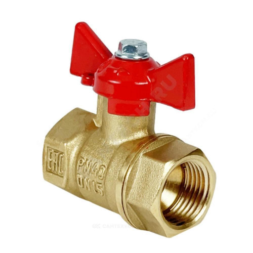 Кран шар лат 11Б27фт1М Ду20 Ру40 м/м баб VALFEX VF.217.LB1.034.N/P59