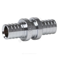 Муфта PE-X лат хром аксиал Дн20 THERM S Рехау 12503173002 Муфта PE-X лат хром аксиал Дн20 THERM S Рехау 12503173002