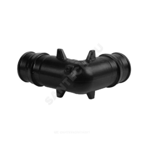Угольник PE-X PPSU радиал Дн25х90гр Q&E Uponor 1008681