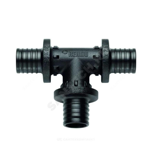 Тройник PE-X PPSU аксиал Дн16 RAUTITAN PX Rehau 11600311001