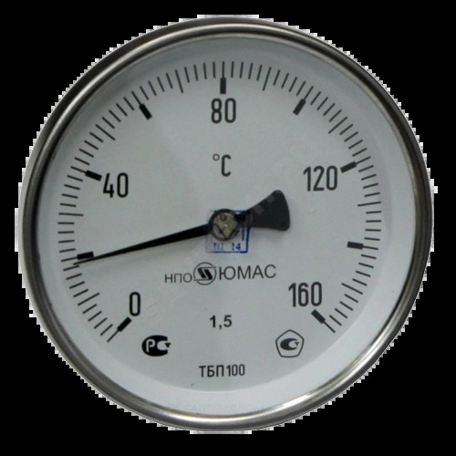 Термометр биметалл ТБП-Т 160С Дк63 L=50 G1/2