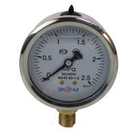 Манометр рад гидр МД93 0-2,5МПаДк63 G1/4