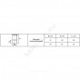 Патрубок PP-H сер б/н Дн50 компенс в/к BASE VALFEX 23300050