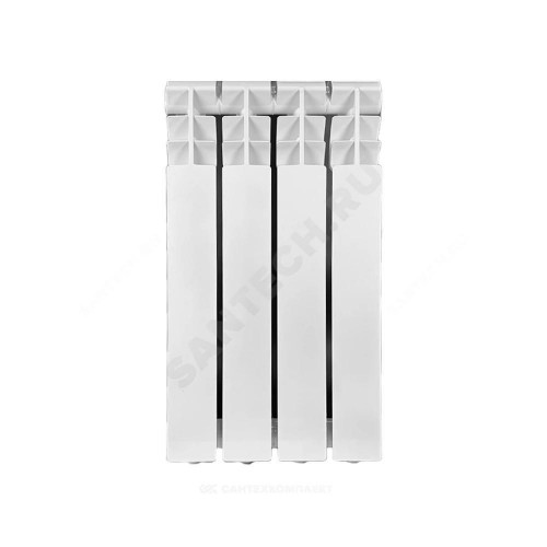 Радиатор алюм Base 500/80 Alu 500 6 секц 864Вт VALFEX VF.ALU.500.80.06.B