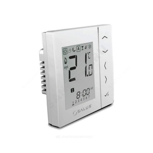 Терморегулятор электронный бел сенсорный SALUS iT600 VS10WRF