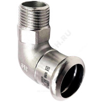 Угольник нерж AISI316L Дн18х1/2
