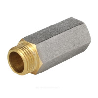 Удлинитель лат Ду15 м/р L=10мм никель Aquasfera 9038-01 Удлинитель лат Ду15 м/р L=10мм никель Aquasfera 9038-01