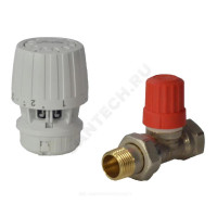 Комплект терм RTR-N Ду15 Ру10 прям RTR 7090 пн двухтр Danfoss 013G2174