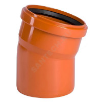 Отвод PP-B кор б/н Дн110х15гр в/к VALFEX 30104110 Отвод PP-B кор б/н Дн110х15гр в/к VALFEX 30104110