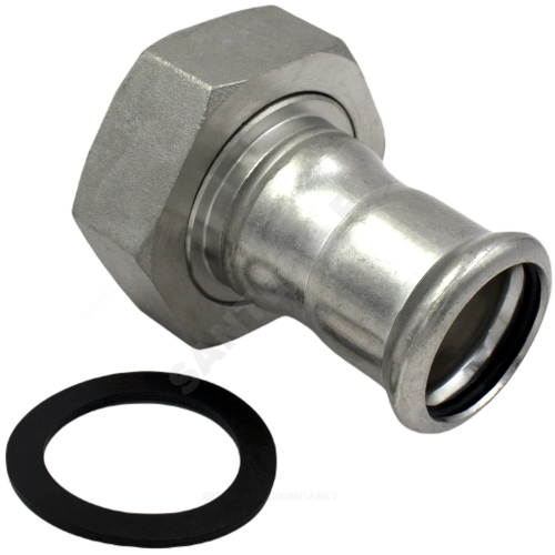 Муфта нерж AISI316L Дн22х3/4