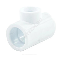 Тройник PP-R бел перех Дн40х25х40 PRO VALFEX 10402540-PRO Тройник PP-R бел перех Дн40х25х40 PRO VALFEX 10402540-PRO