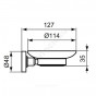 Мыльница IOM с держателем матовое стекло хром Ideal Standard A9122AA